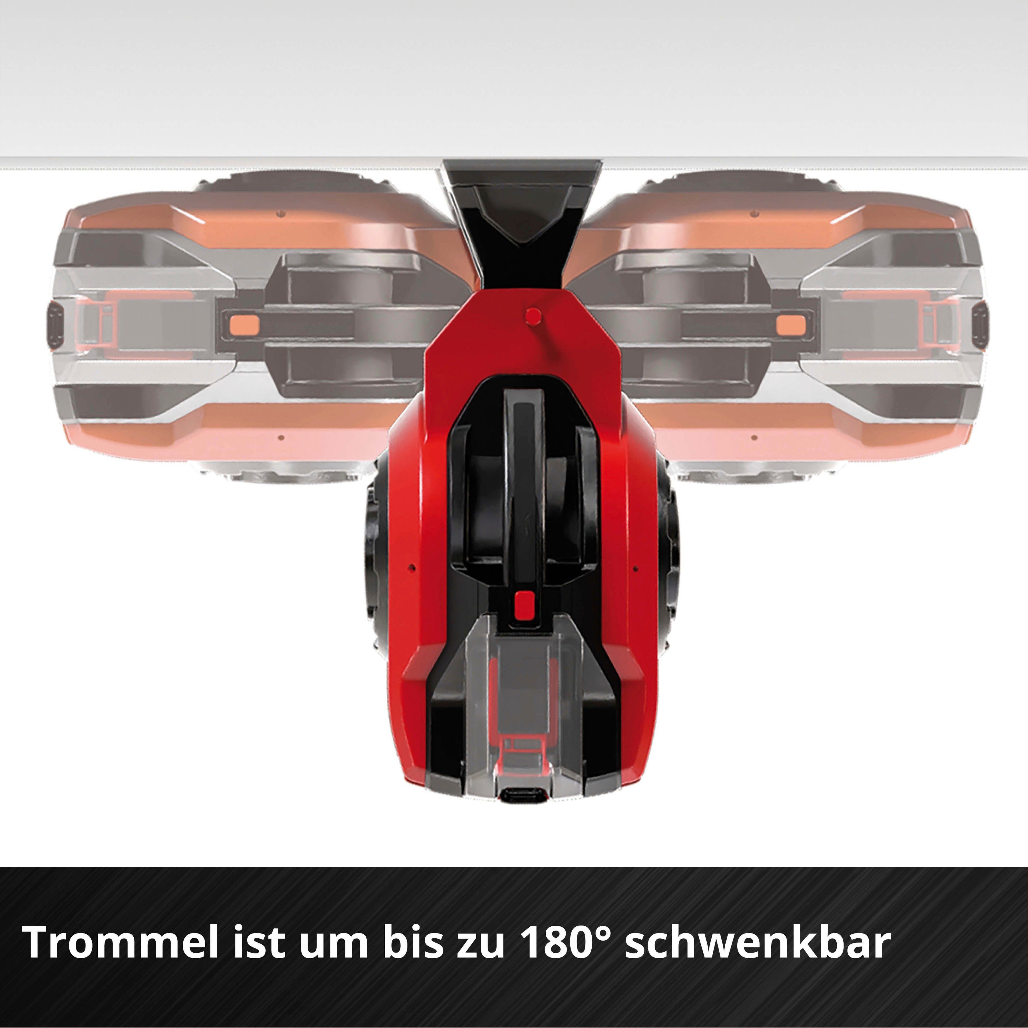 Einhell Schlauchtrommel GE-HR 18/30 WH Li-Solo, ohne Akku und Ladegerät