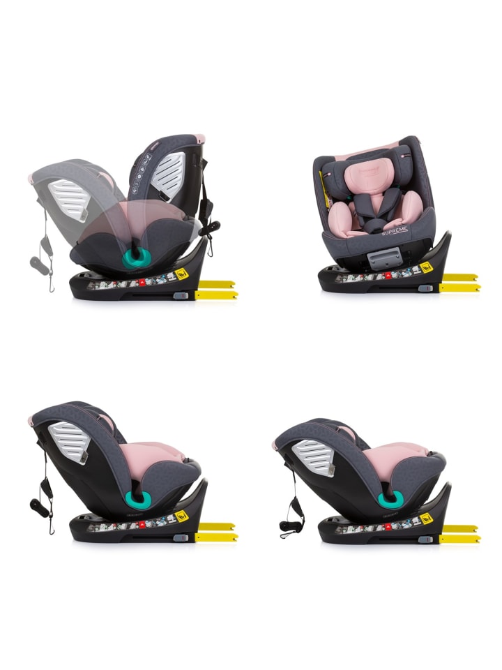 Chipolino i-Size Kindersitz Supreme in rosa günstig kaufen onesize