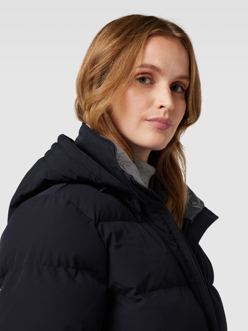 Funktionsjacke mit Kapuze Modell 'GOLDMINE SHORT 565' in marineblau