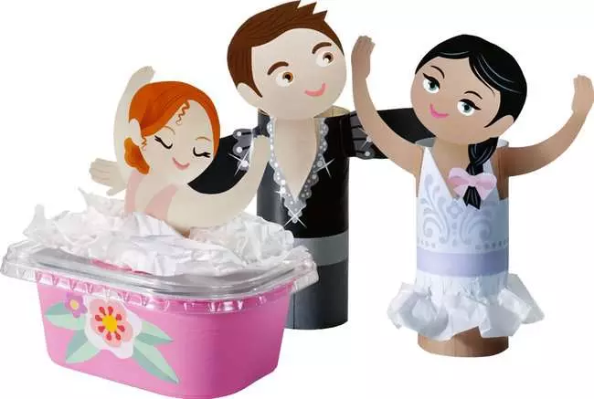 Ballerina - Bastelset für Kinder ab 6 Jahren