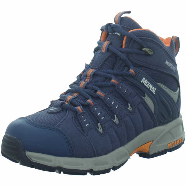 MEINDL Freizeit Schnürer blau Snap Junior Mid