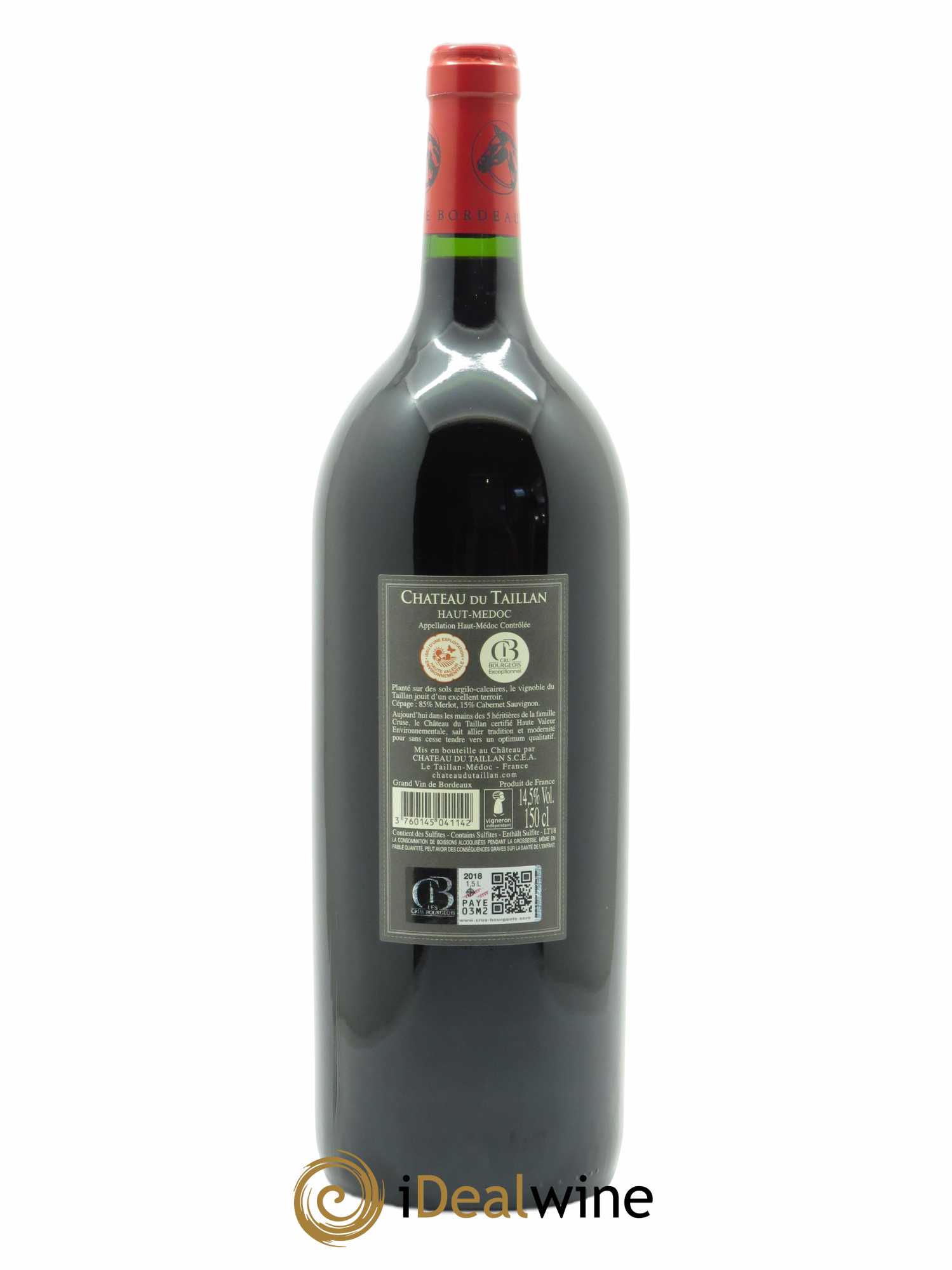 Château du Taillan Cru Bourgeois Exceptionnel  2018 - Lot de 1 Magnum
