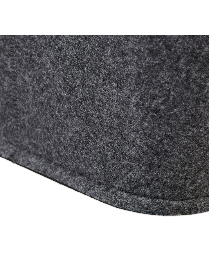 relaxdays Filzaufbewahrungstasche in dunkelgrau günstig kaufen onesize