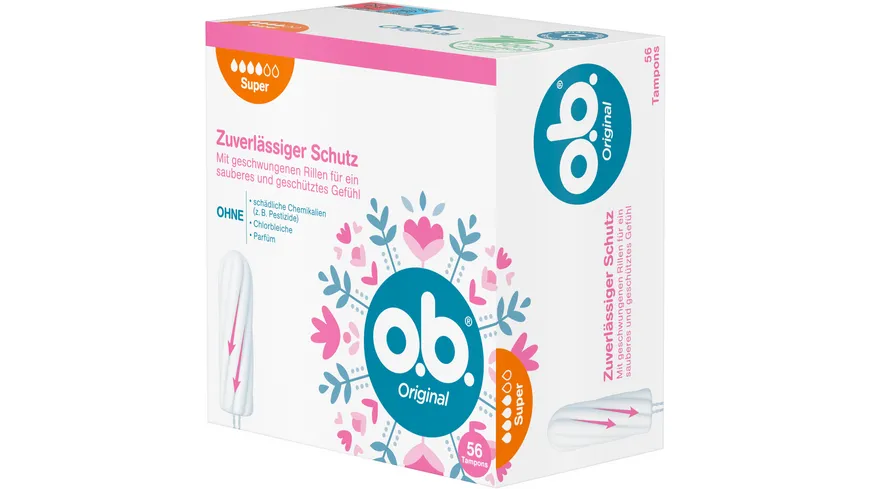 O.B. Tampons Original Super 56er