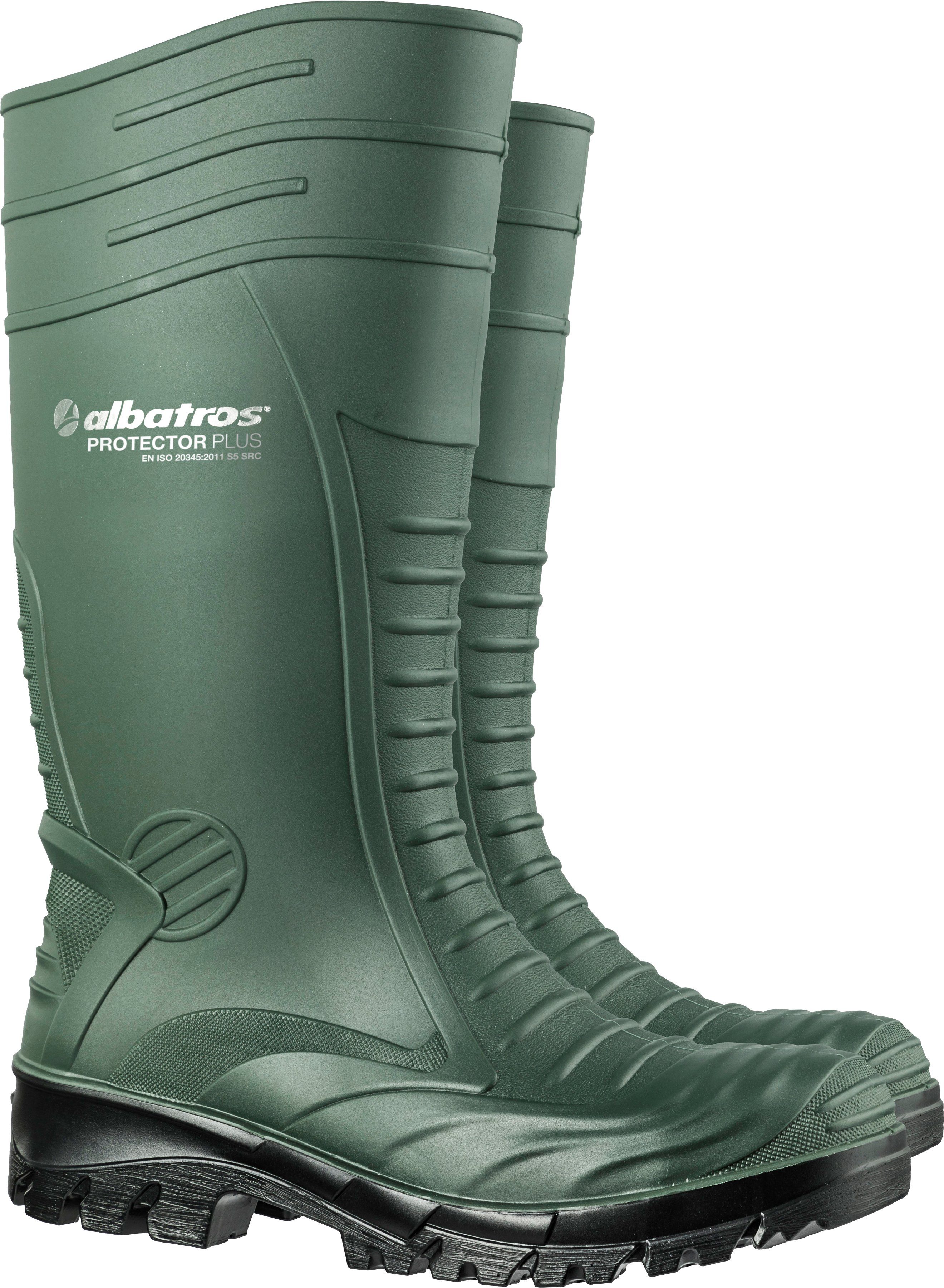 Albatros PROTECTOR PLUS Sicherheitsstiefel An- und Ausziehhilfe