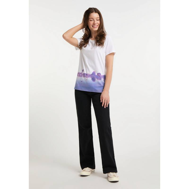 SOMWR T-Shirt With Decorated Logo T-Shirt Damen