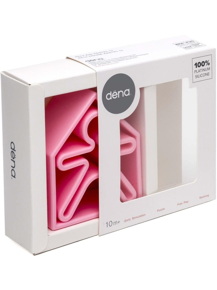 Reer Spielbeißring 1x KID   1x HOUSE, pink in Rosa ab 0 Monate günstig kaufen onesize