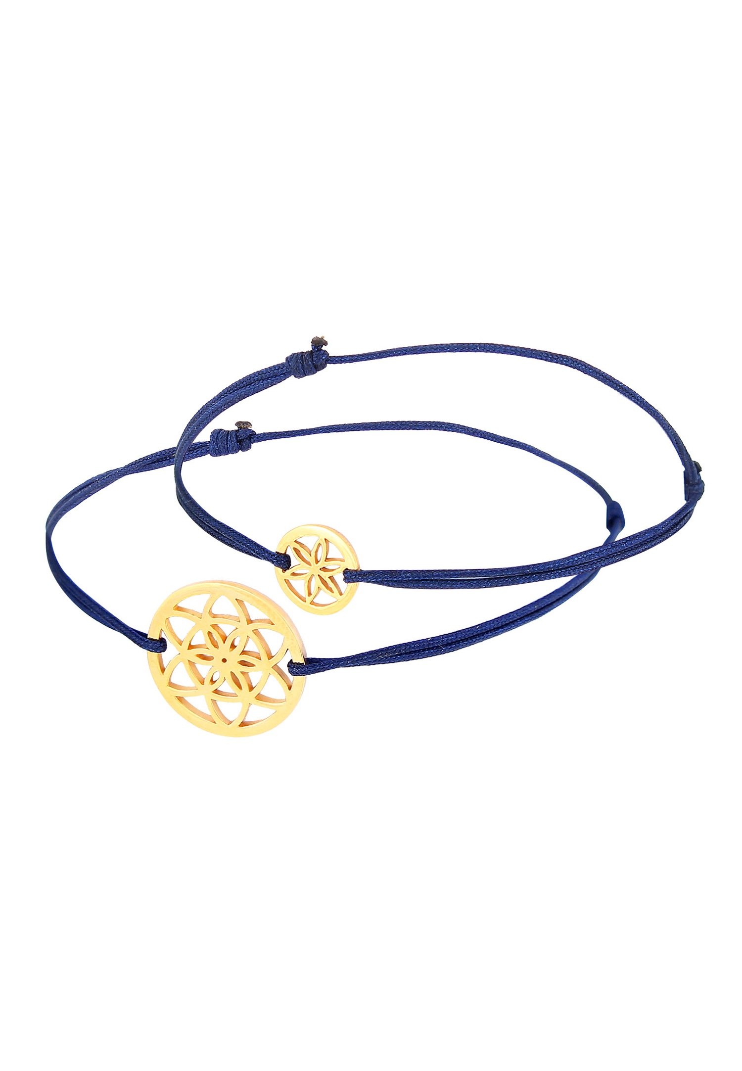 Elli Damen-Armband „Blume des Lebens“ – Basic-Muster aus 925er Sterlingsilber mit Roségoldplattierung