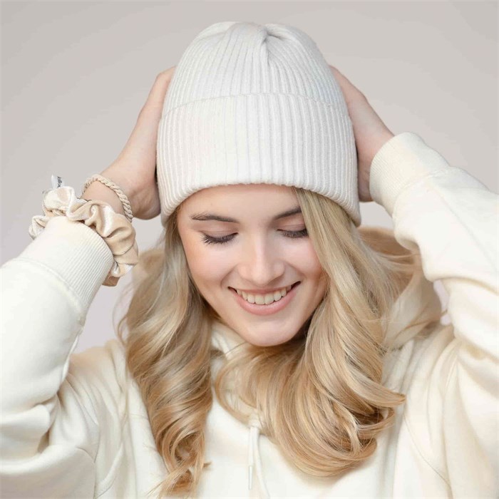 Original Scrunchie Champagne Beige
