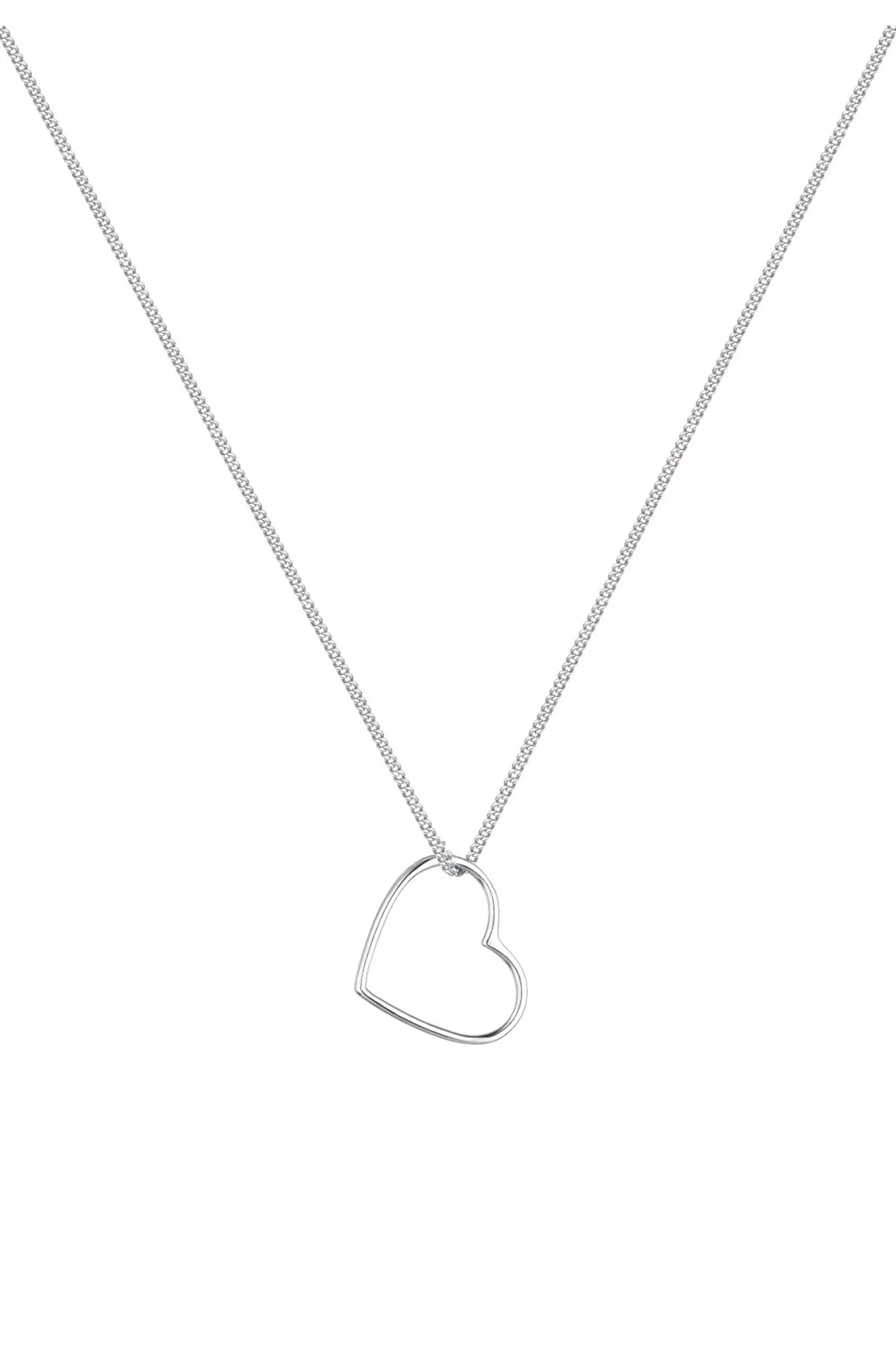 ELLI  Halskette Herz Liebe Filigran Anhänger 925 Sterling Silber
