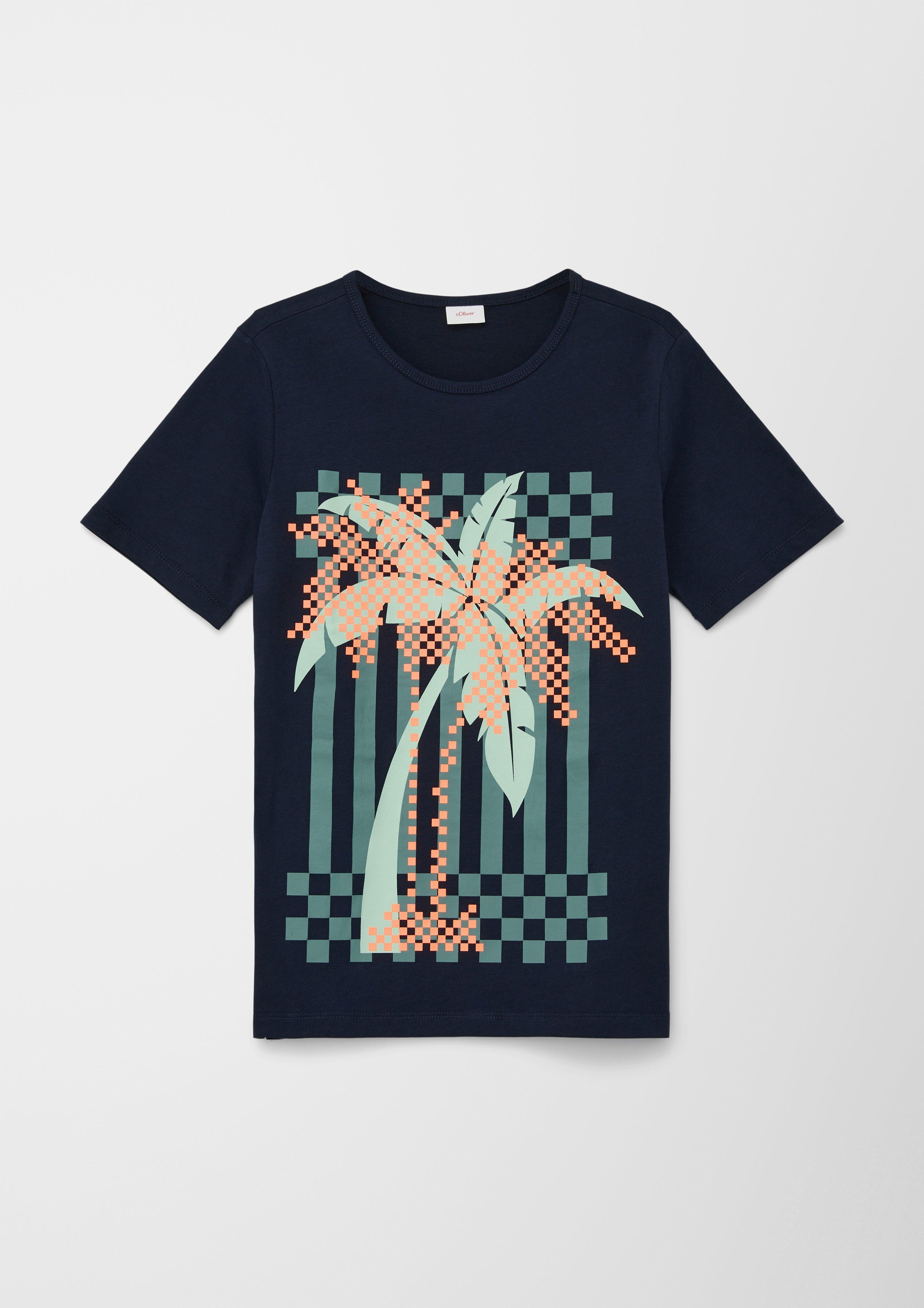Jerseyshirt mit Frontprint  2130531-5952