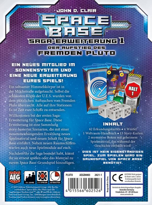 Space Base - Der Aufstieg des Fremden Pluto (Erw.)
