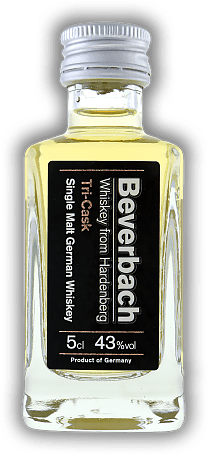 Beverbach Single Malt Whiskey Tri-Cask Finish 0,05 Liter Beverbach Single Malt Whiskey Tri-Cask Finish 0,05 Liter  0,05	 Liter - Vol 43%