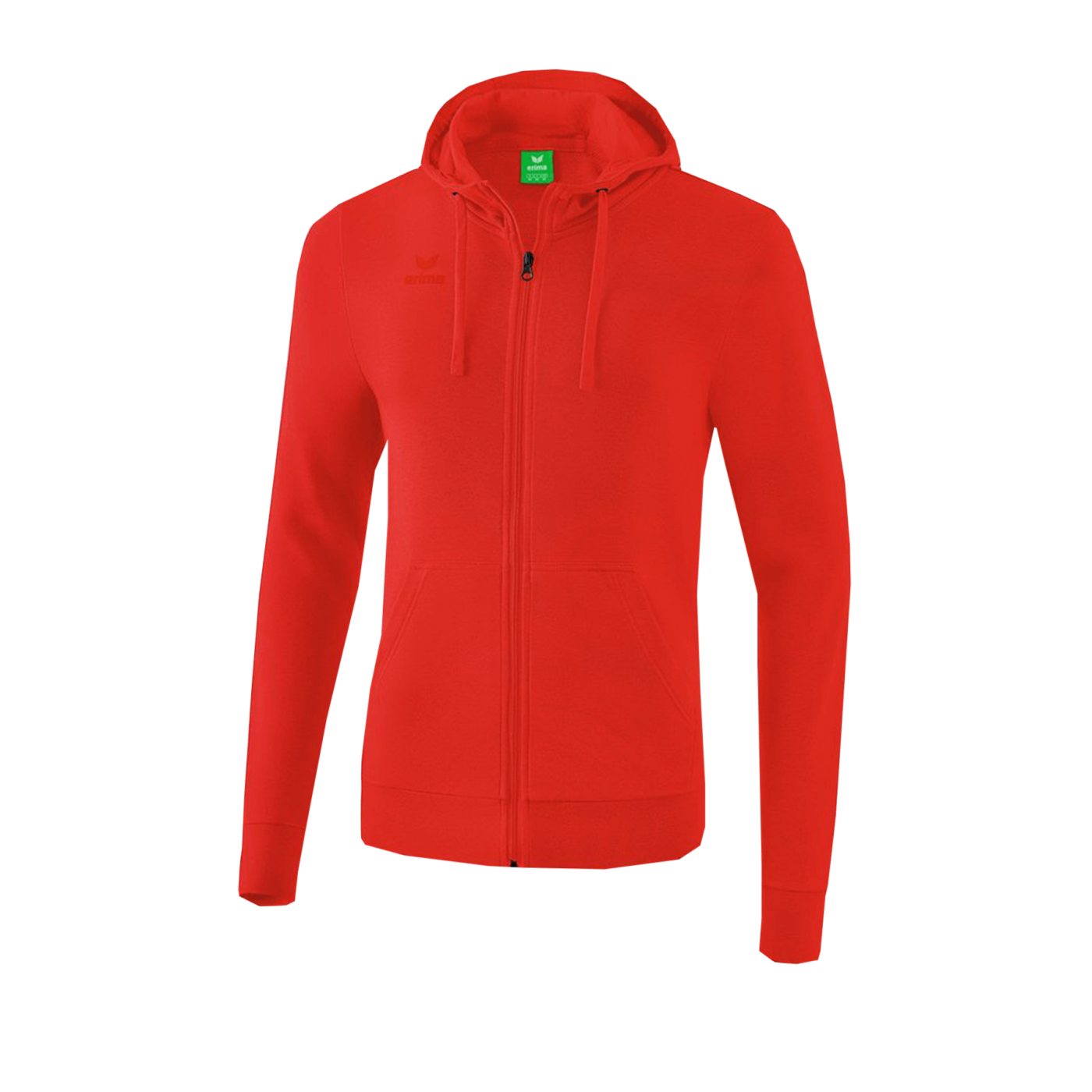 Erima Basic Kapuzenjacke Kids Rot