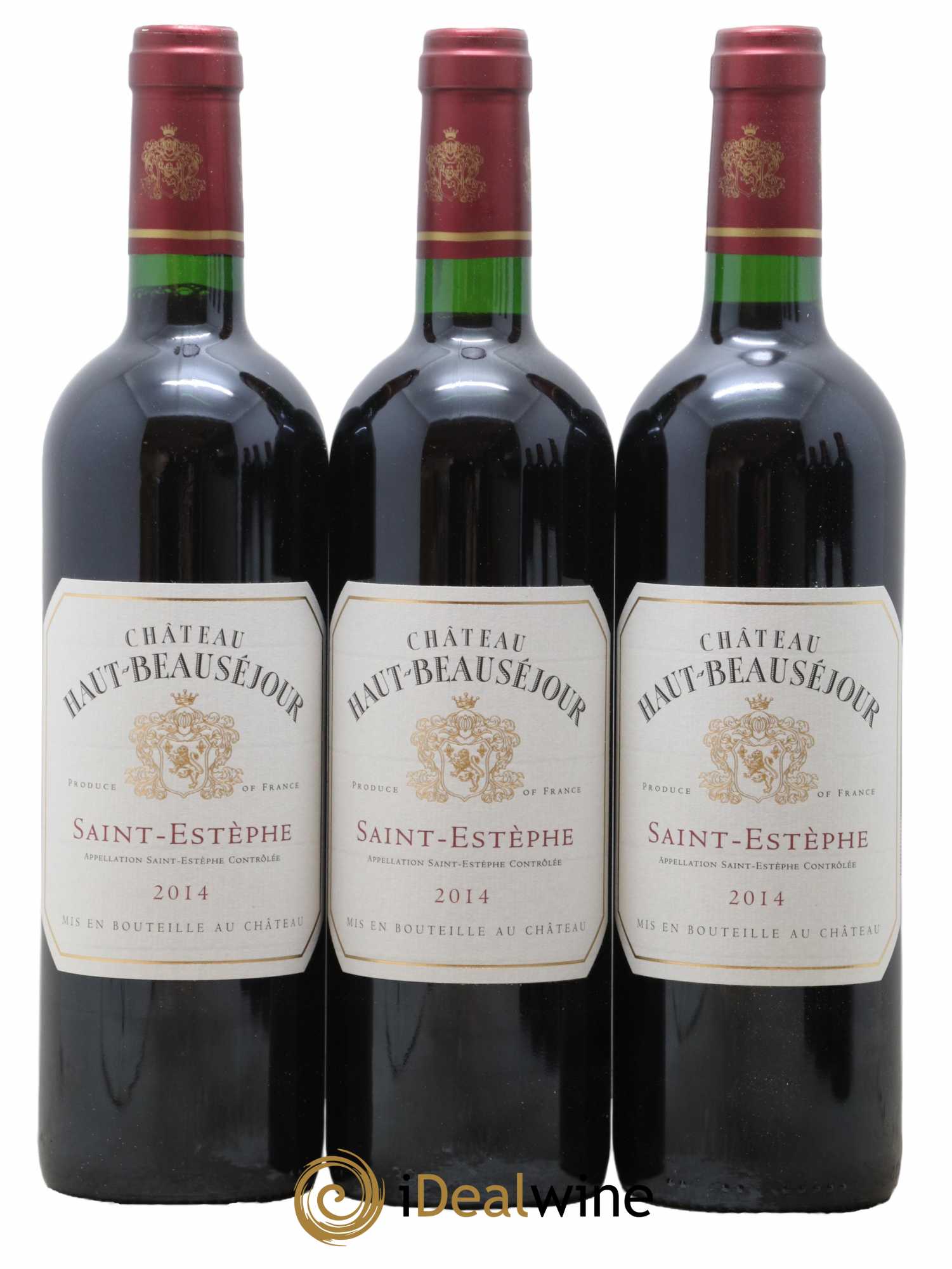 Château Haut Beauséjour Cru Bourgeois  2014 - Lot de 6 Bouteilles