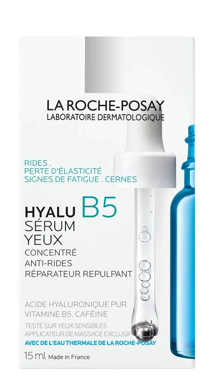 „La Roche-Posay Hyalu B5“ paakių serumas odai aplink akis
