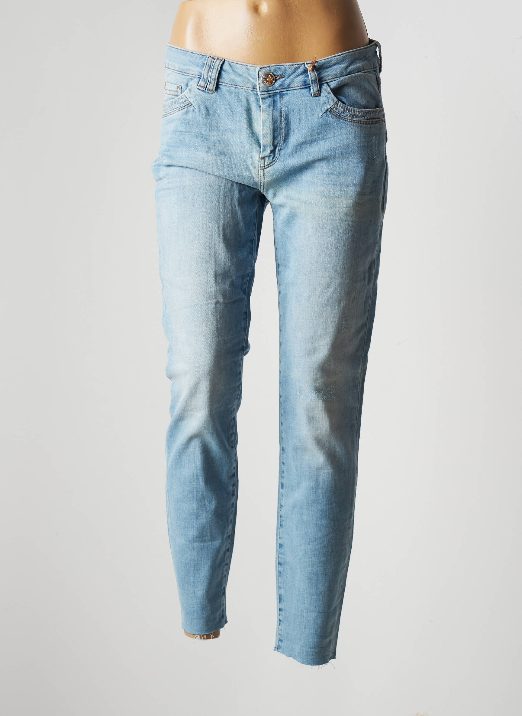 Mos Mosh Jeans Coupe Slim Femme couleur bleu
