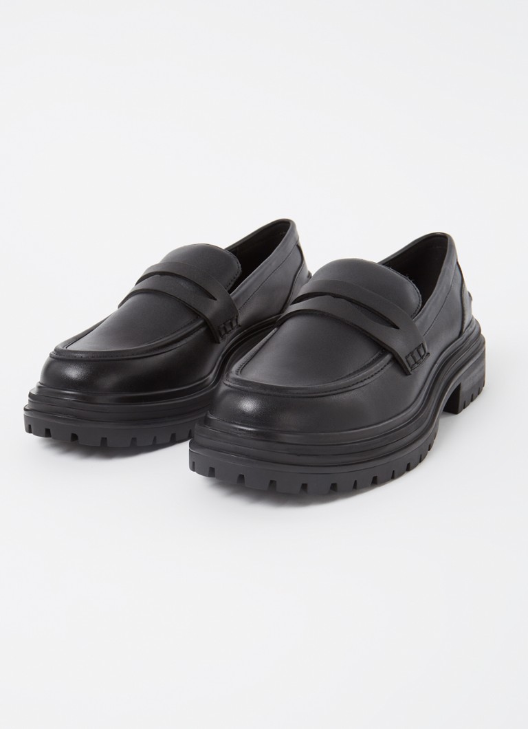 Mocassins de couro Reiss Adele