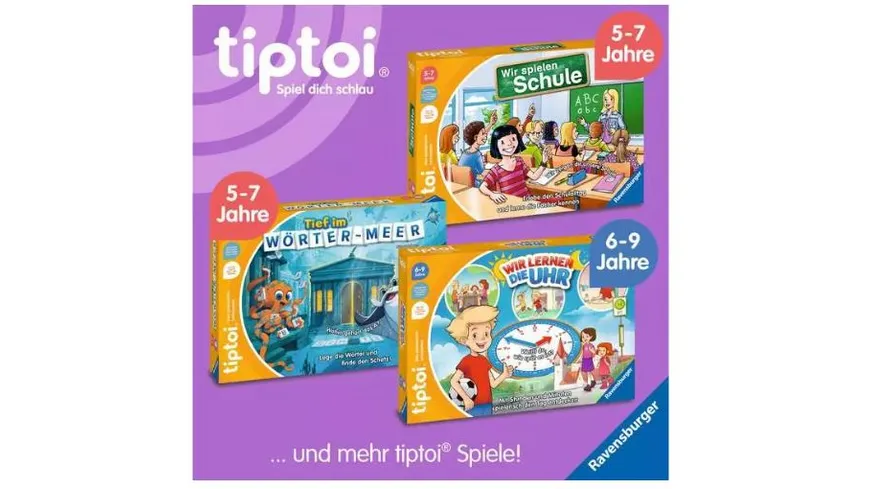 Ravensburger tiptoi - Sicher durch den Straßenverkehr - Lernspiel ab 5 Jahren