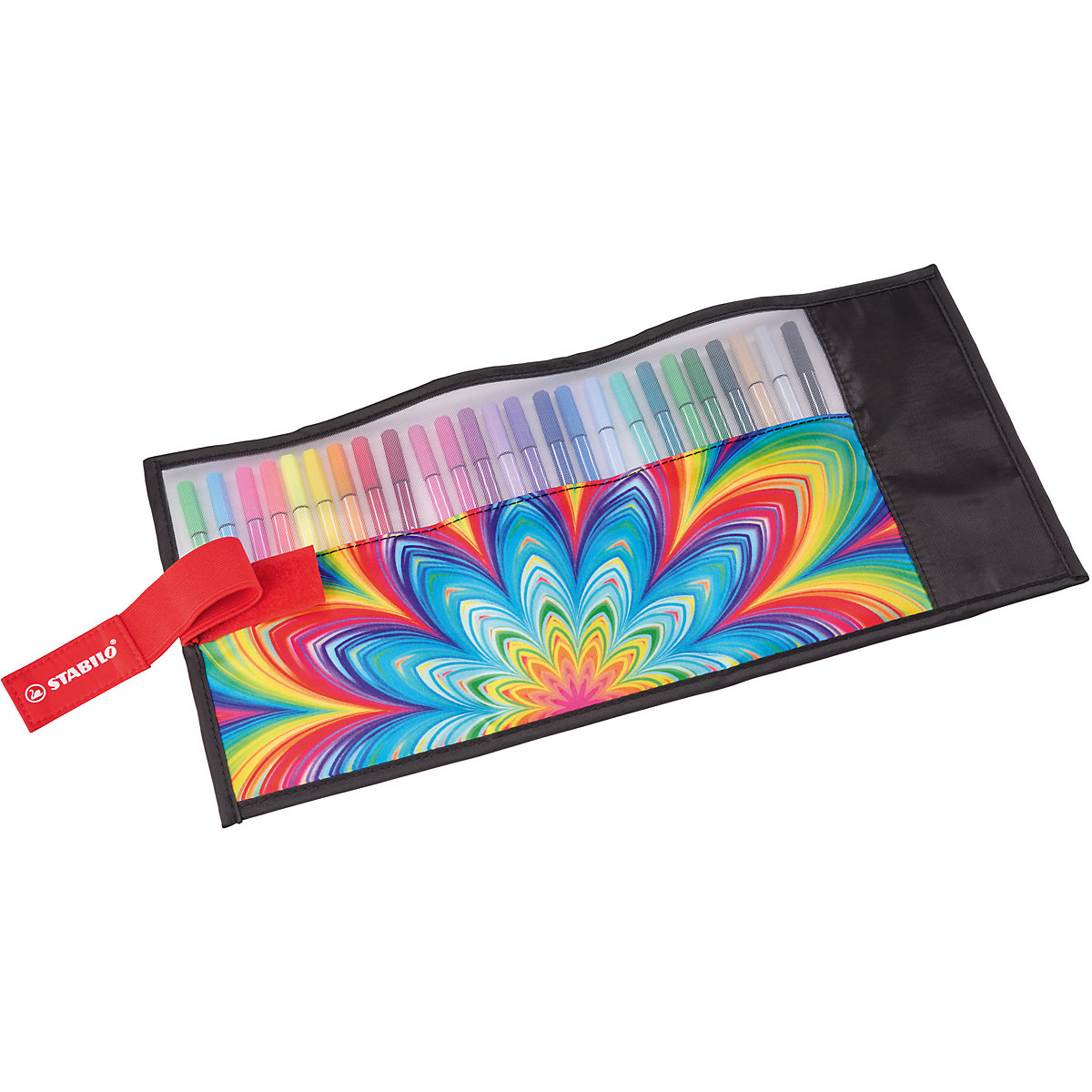 Premium-Filzstifte Pen 68 ARTY, 25 Farben im Rolletui