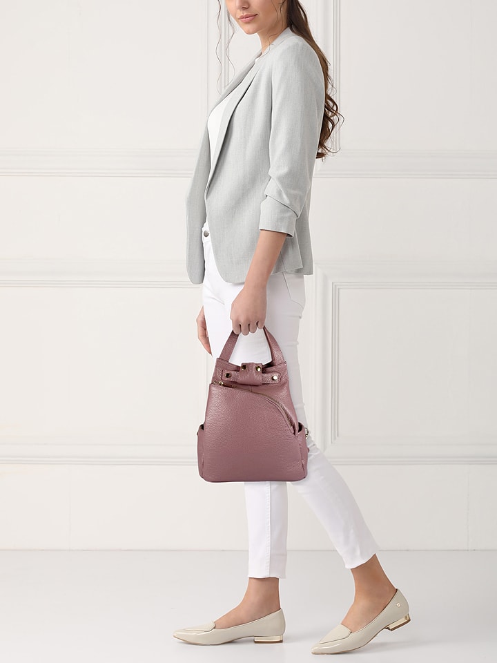 Mila Blu Leder-Rucksack 
