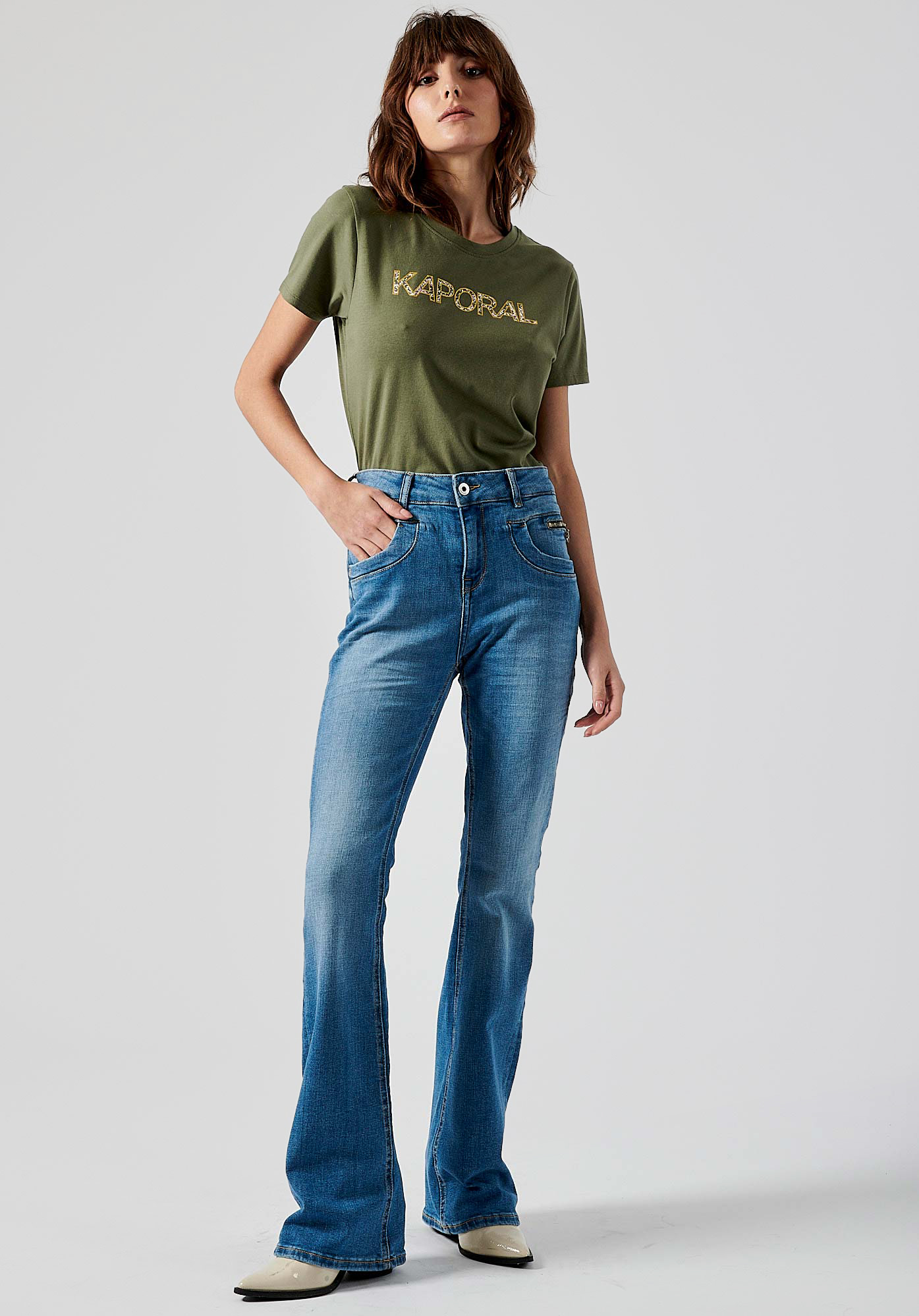 VERGI  Jean bootcut femme