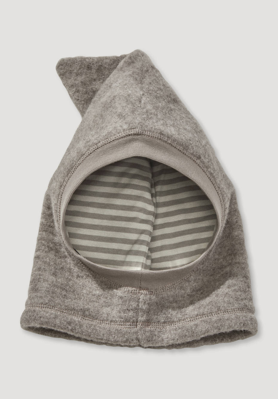 Wollfleece Mütze aus reiner Bio-Merinowolle