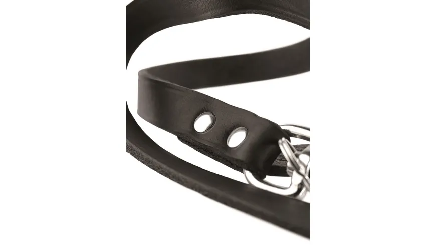 Hunter Verstellbare Führleine schwarz 20 mm/200 cm