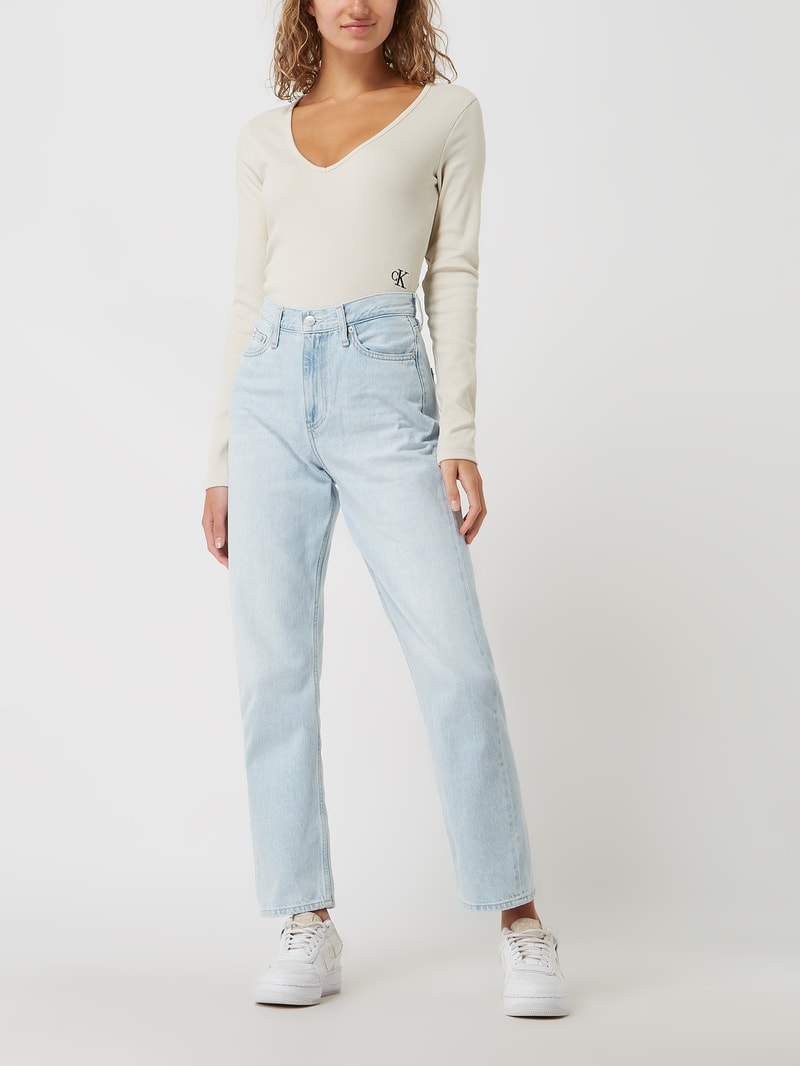 Body mit Stretch-Anteil  in offwhite