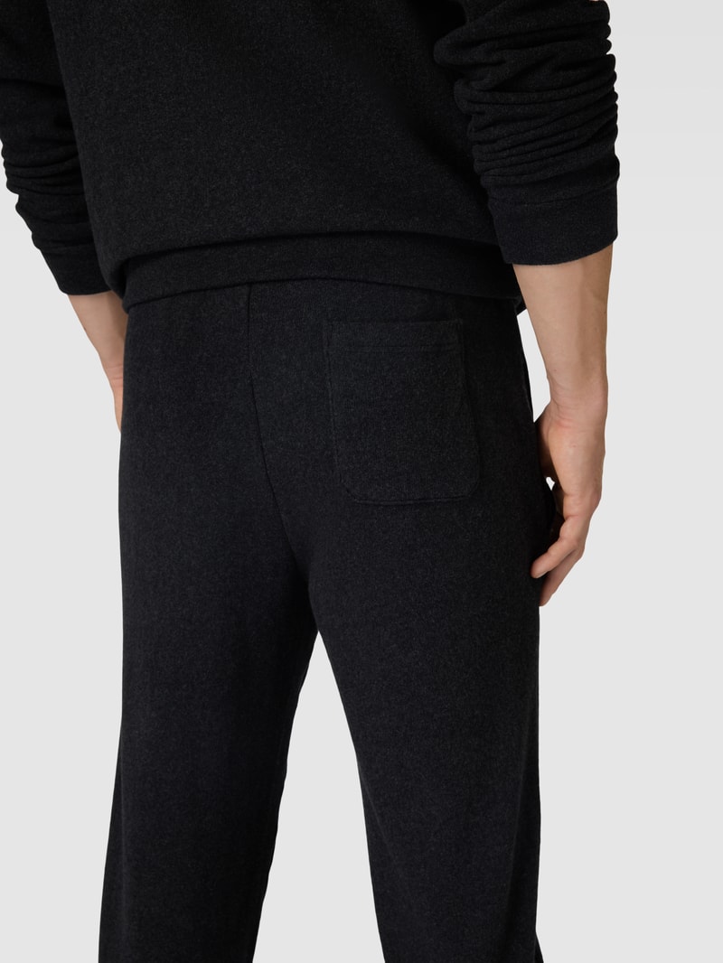Sweatpants mit Tunnelzug Modell 'Remix Lounge Time off' in anthrazit meliert