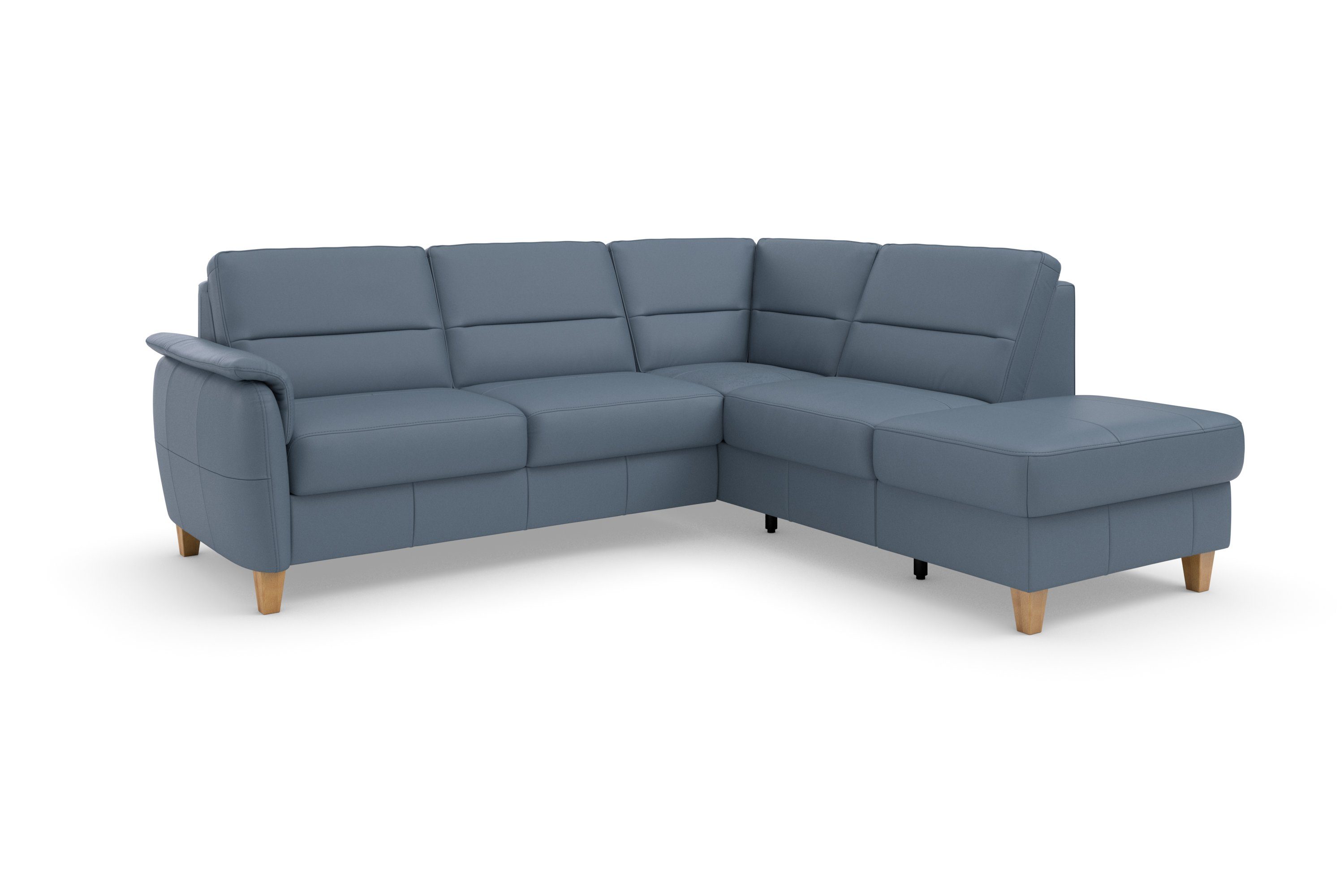 Home affaire Ecksofa Palmera, Federkern, wahlweise mit Bettfunktion und mit/ohne Stauraum