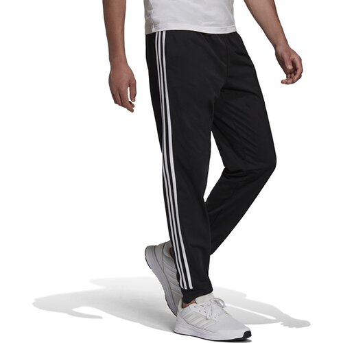 HERREN SPORTHOSE PRIMEGREEN ESSENTIALS WARM-UP TAPERED 3-STREIFEN
