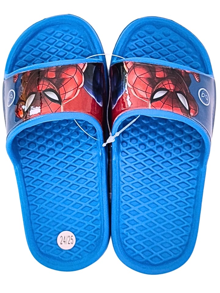 Spiderman Badelatschen Spider-Man in Blau günstig kaufen 24/25