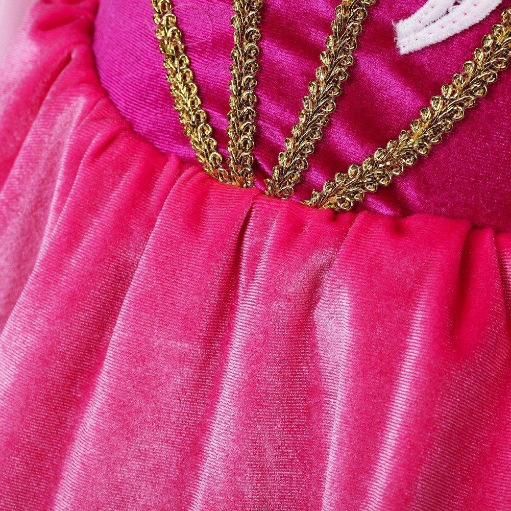 Katara Prinzessin-Kostüm Märchenkleid Kinderkostüm Dornröschen für Mädchen, Dornröschen, Kostüm, Faschingskostüm, Karnevalskostüm