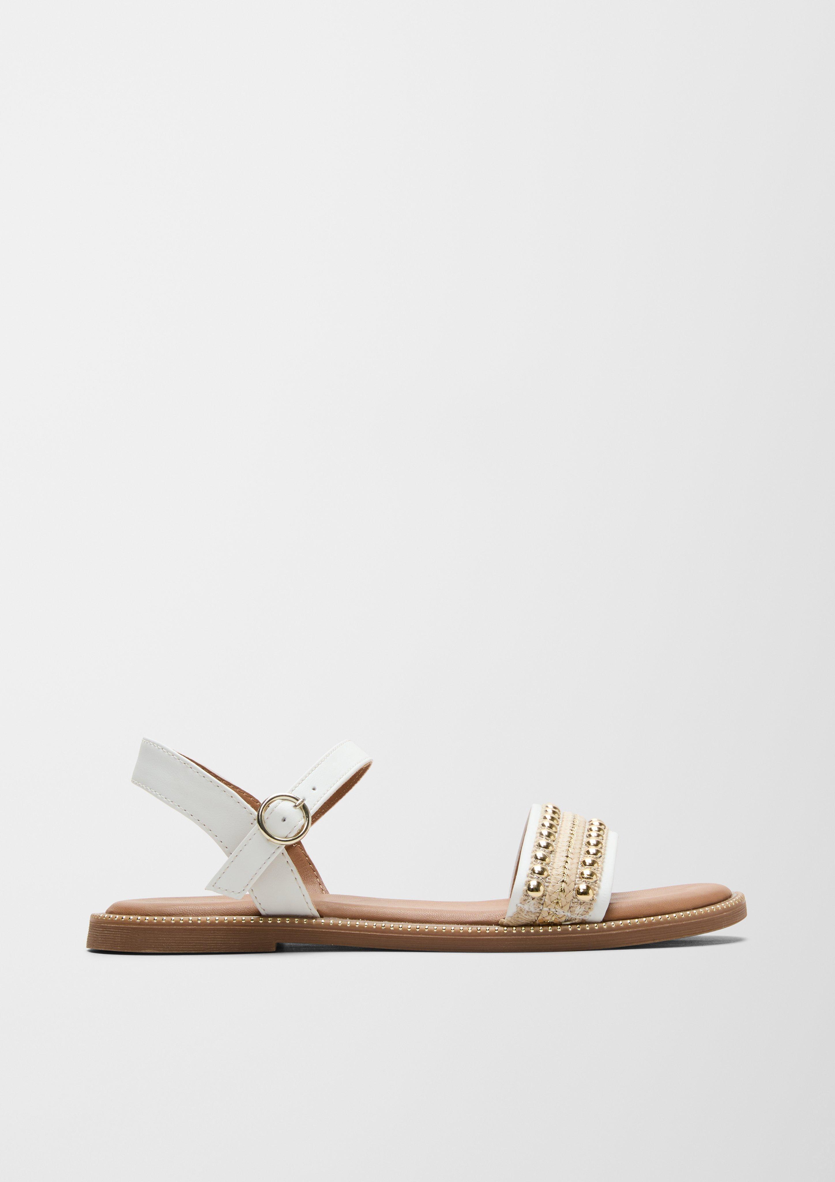 Sandalen mit Schmuckdetail  6007705-110