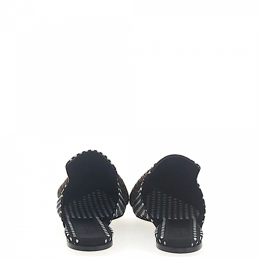 SANAYI 313 - Slipper Baumwolle - schwarz