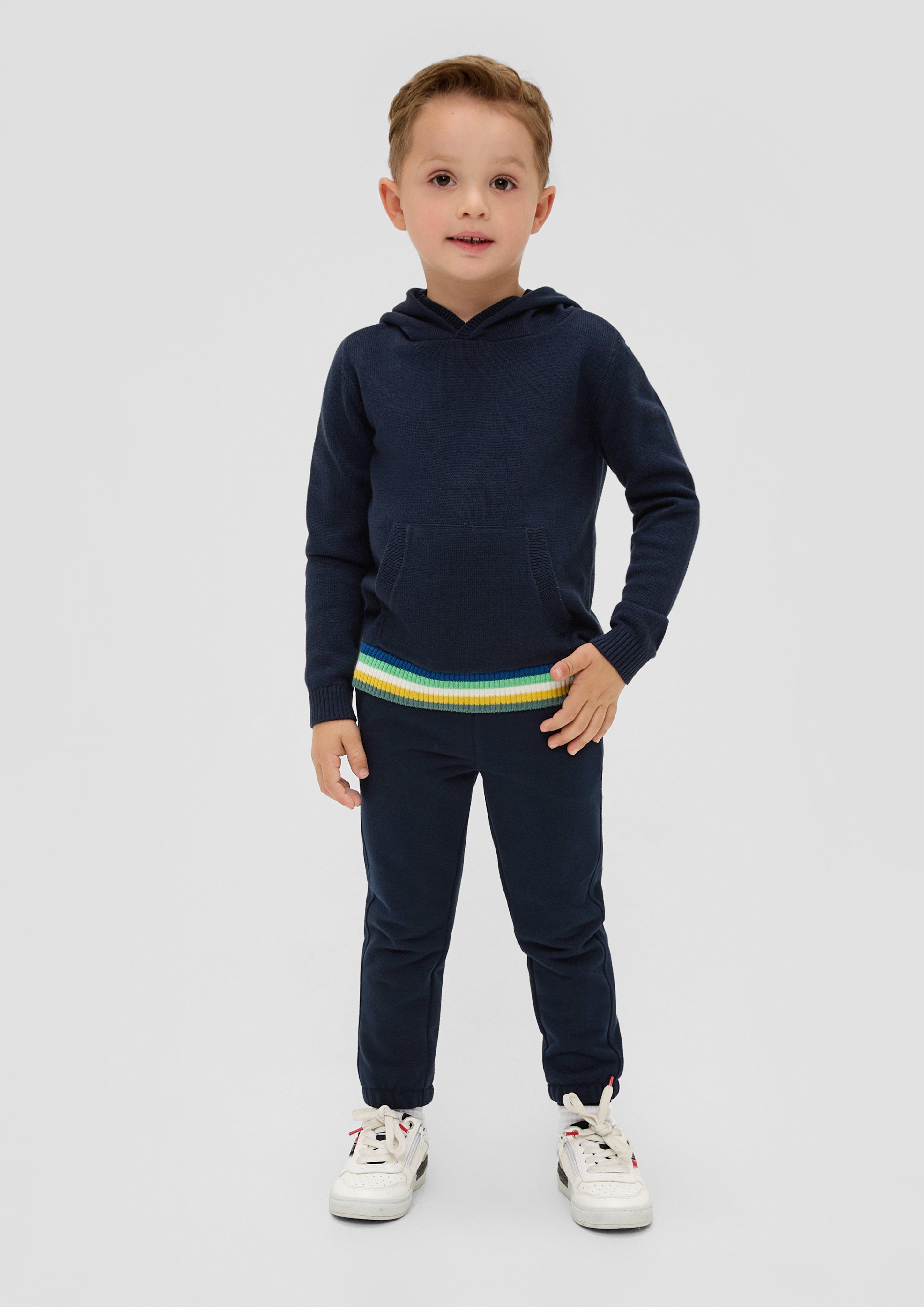 Strickpullover mit Streifendetail  2134241-5952