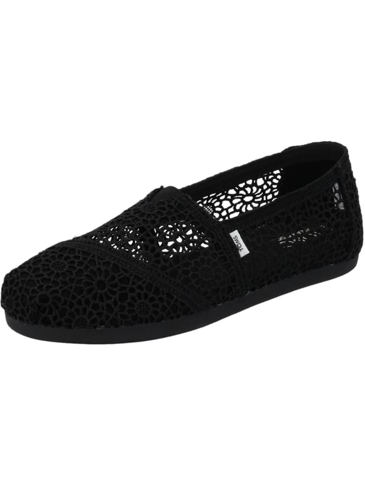 TOMS Slipper in Schwarz günstig kaufen