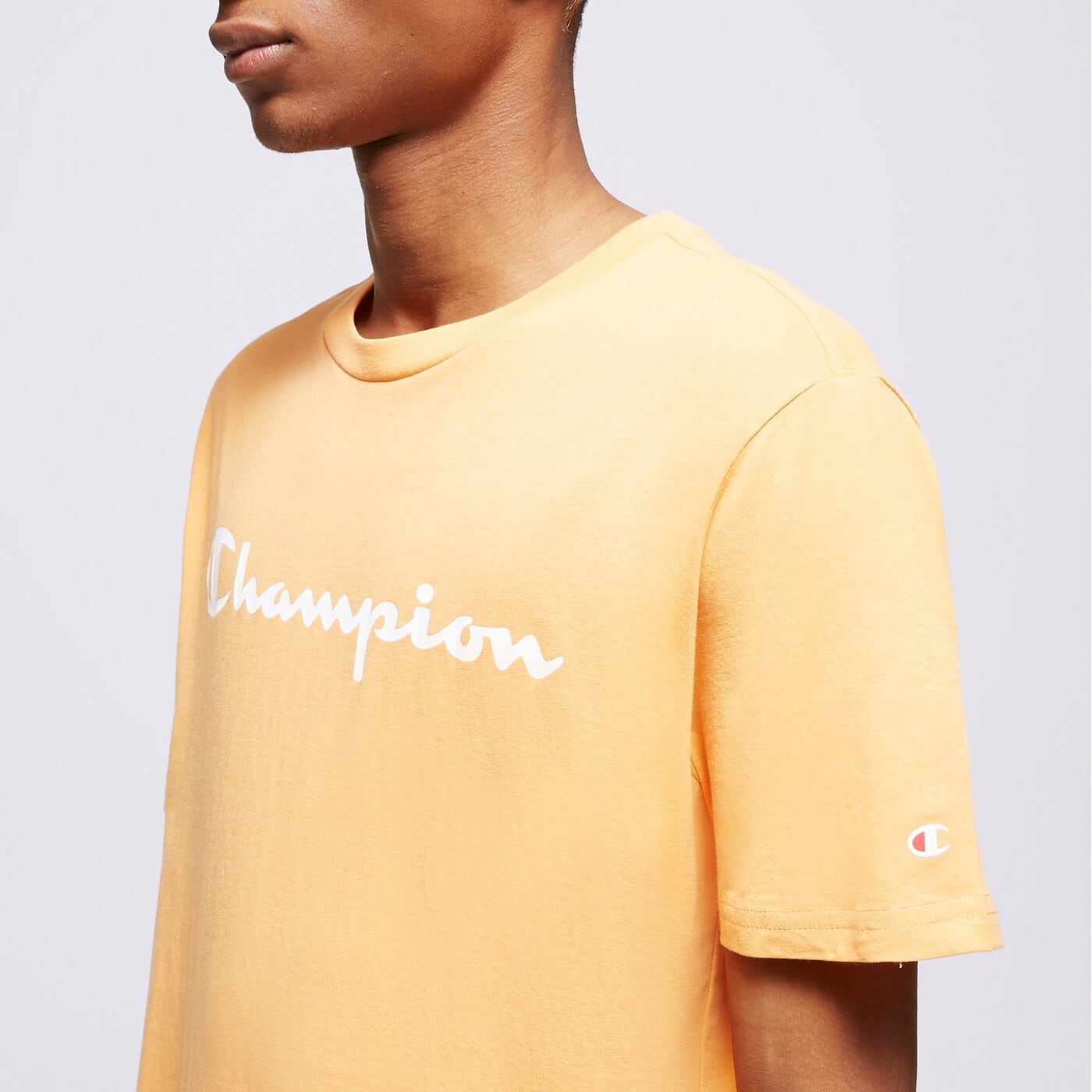 CHAMPION T-SHIRT CREWNECK T-SHIRT Orange