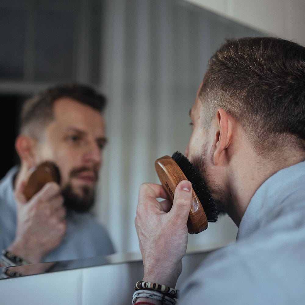 ZEW for Men Beard Brush