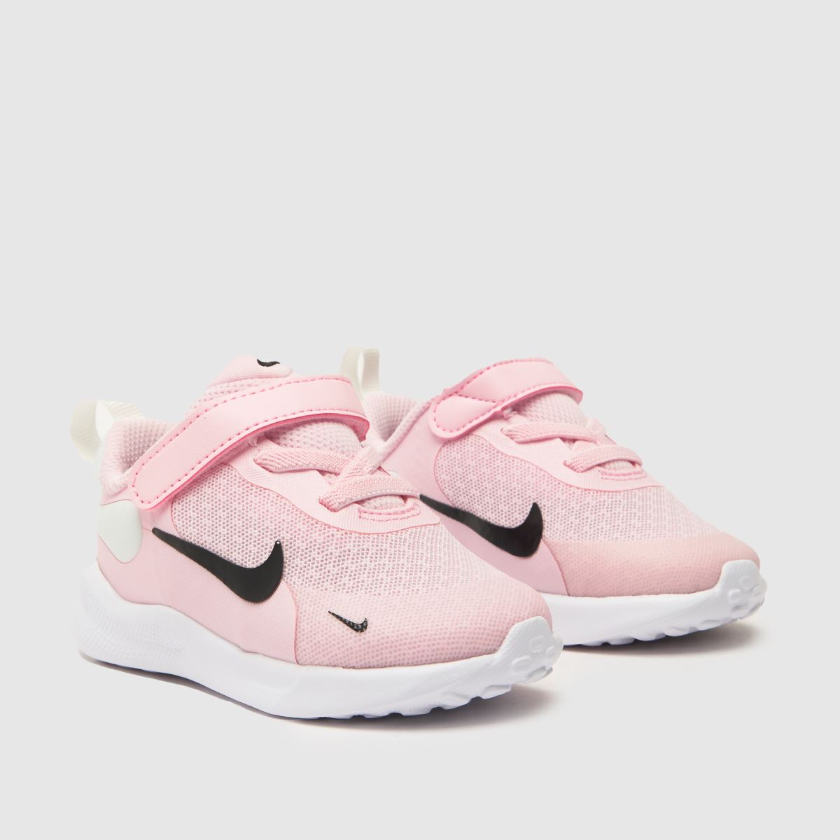 Nike ljusrosa Revolution 7 flickor småbarnsskor