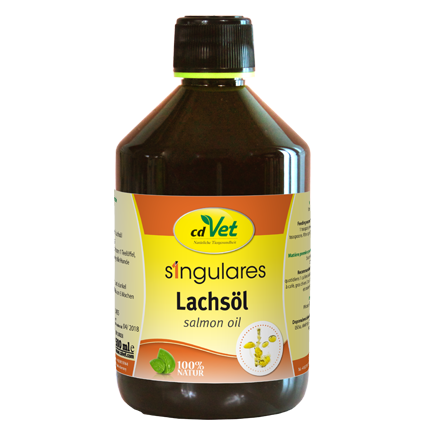 Singulares Ergänzungsfutter & Aufzucht Singulares Lachsöl