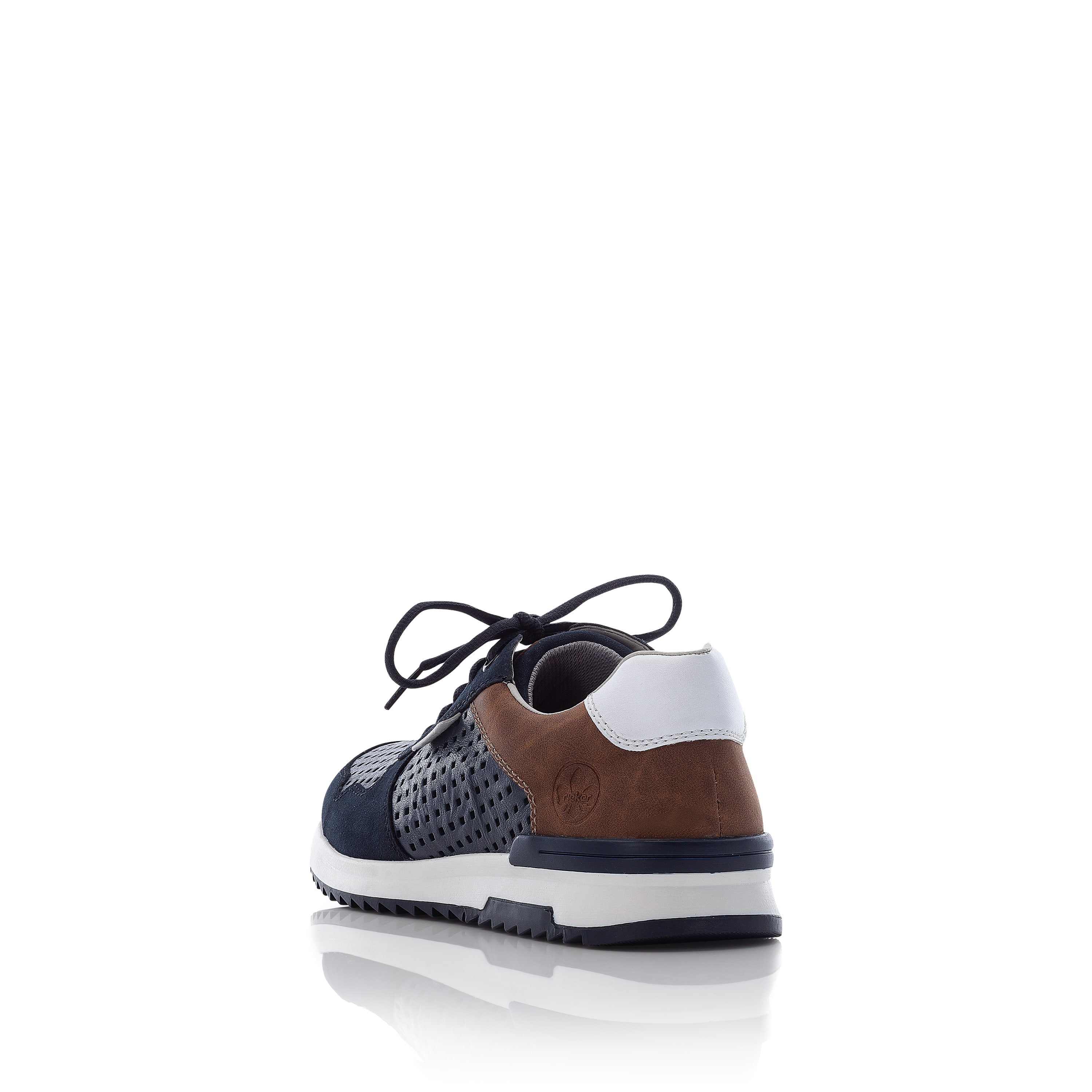 Rieker Herren Sneaker Low stahlblau