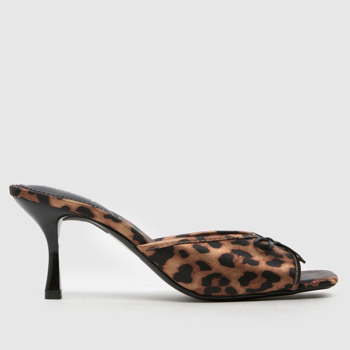 Schuh Selena Mule High Heels i beige och brunt