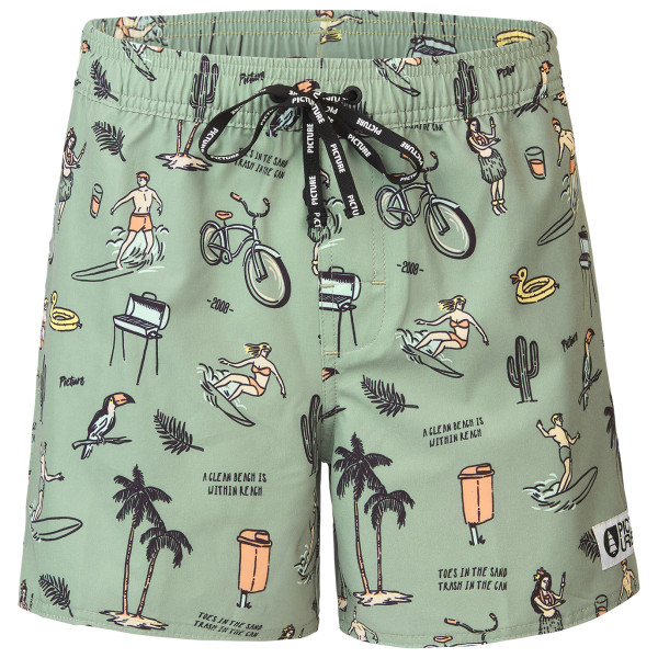 Picture - Kid's Piau 14 Kids Printed - Boardshorts