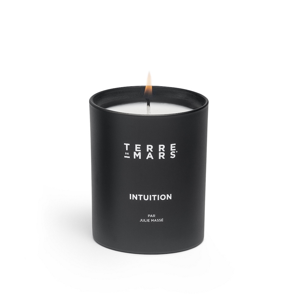 Terre de Mars 015 BOUGIE PARFUMÉE INTUITION – 100% CIRE VÉGÉTALE 190g BOUGIE PARFUMÉE INTUITION