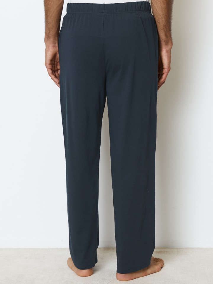 Marc O'Polo Pyjamahose Mix & Match Cotton in Blau günstig kaufen