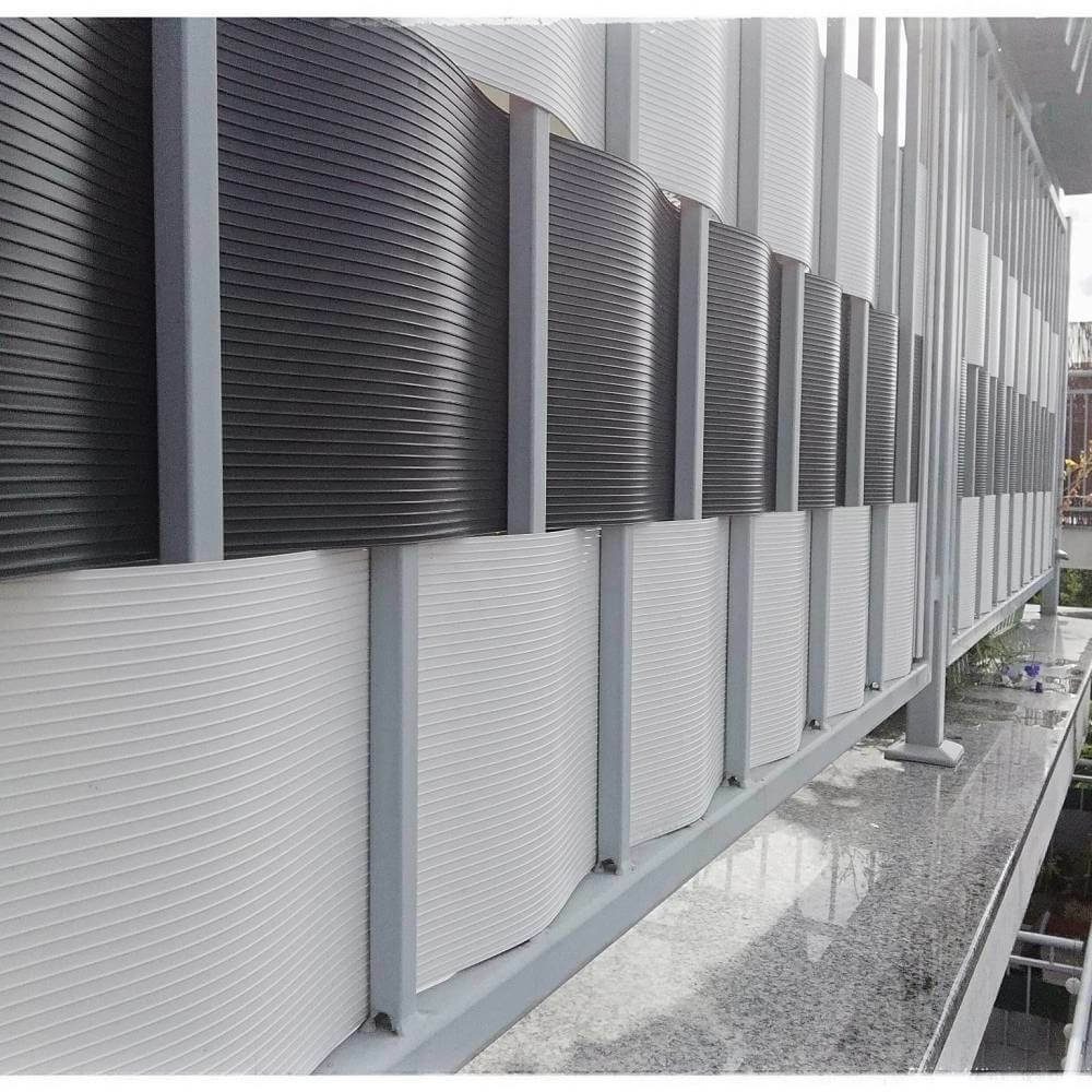 nm_trade Sichtschutzstreifen Sichtschutzstreifen PP Doppelstabmatten Zaunblende 26 m Thermoplast®, 100% UV-beständig, 100% blickdicht, wasserfest, robust, Zaunblende