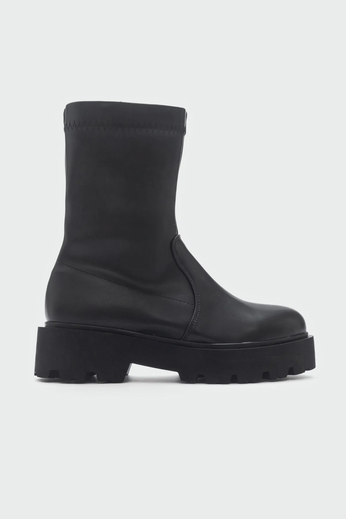 LuviShoes  Rush Schwarze Damenstiefel