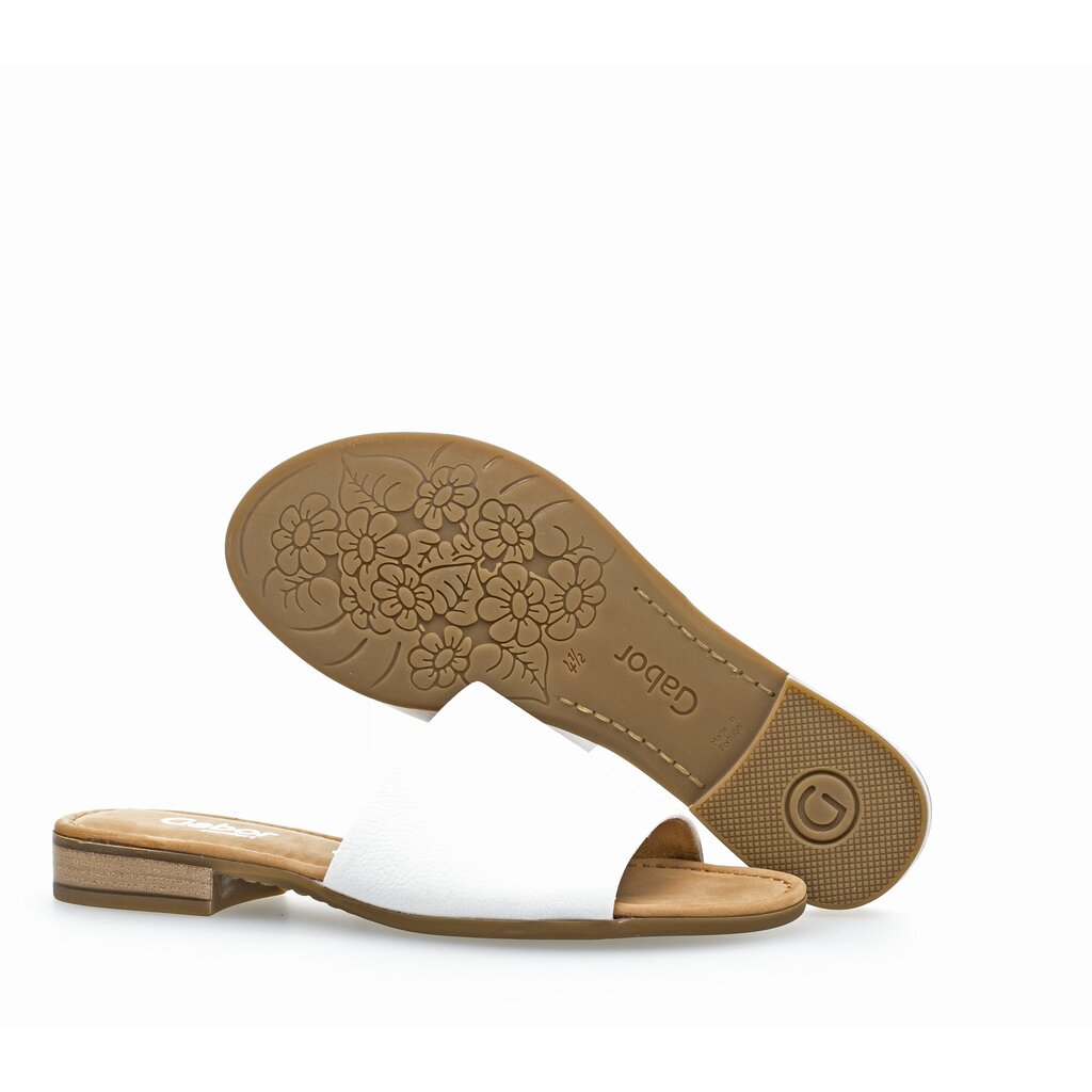 Gabor comfort Pantolette weiß